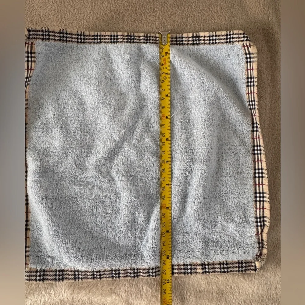 Burberry London Nova Check Trim Washcloth Towel